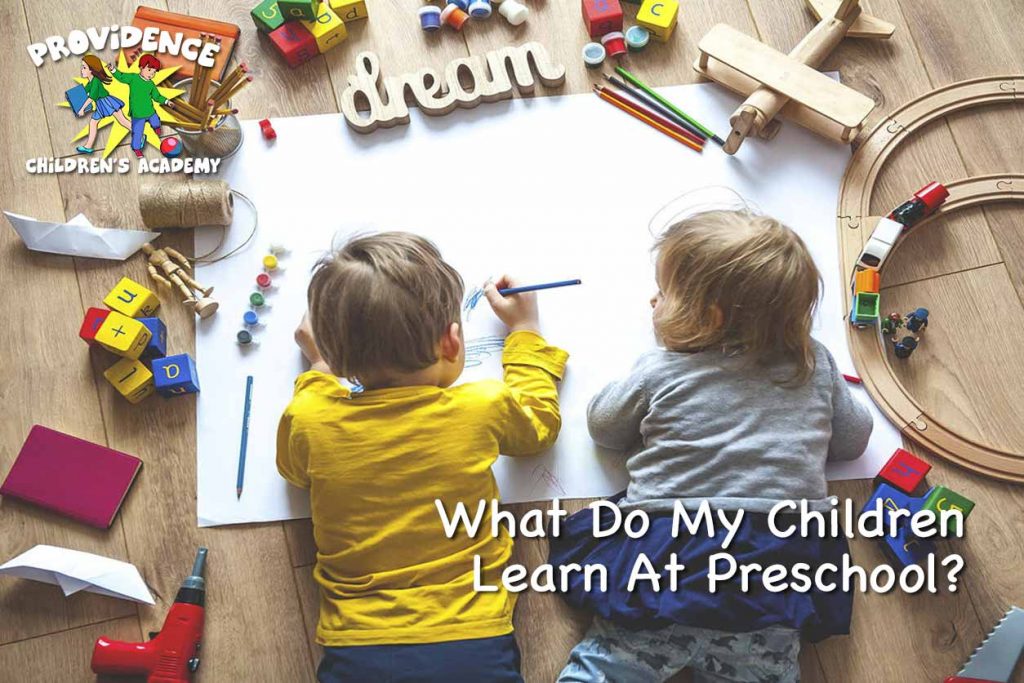 Children Learn At Preschool