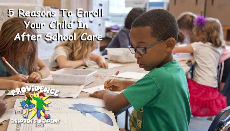 Benefits Of Your Child Attending An After School Care Program